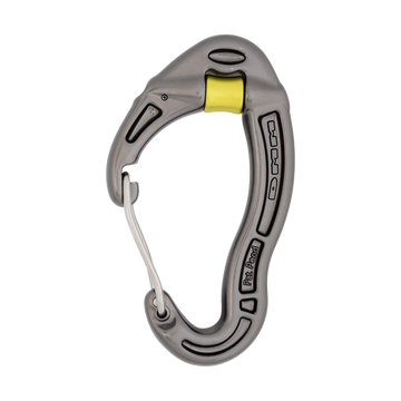 pulley built into the carabiner wire gate titanium