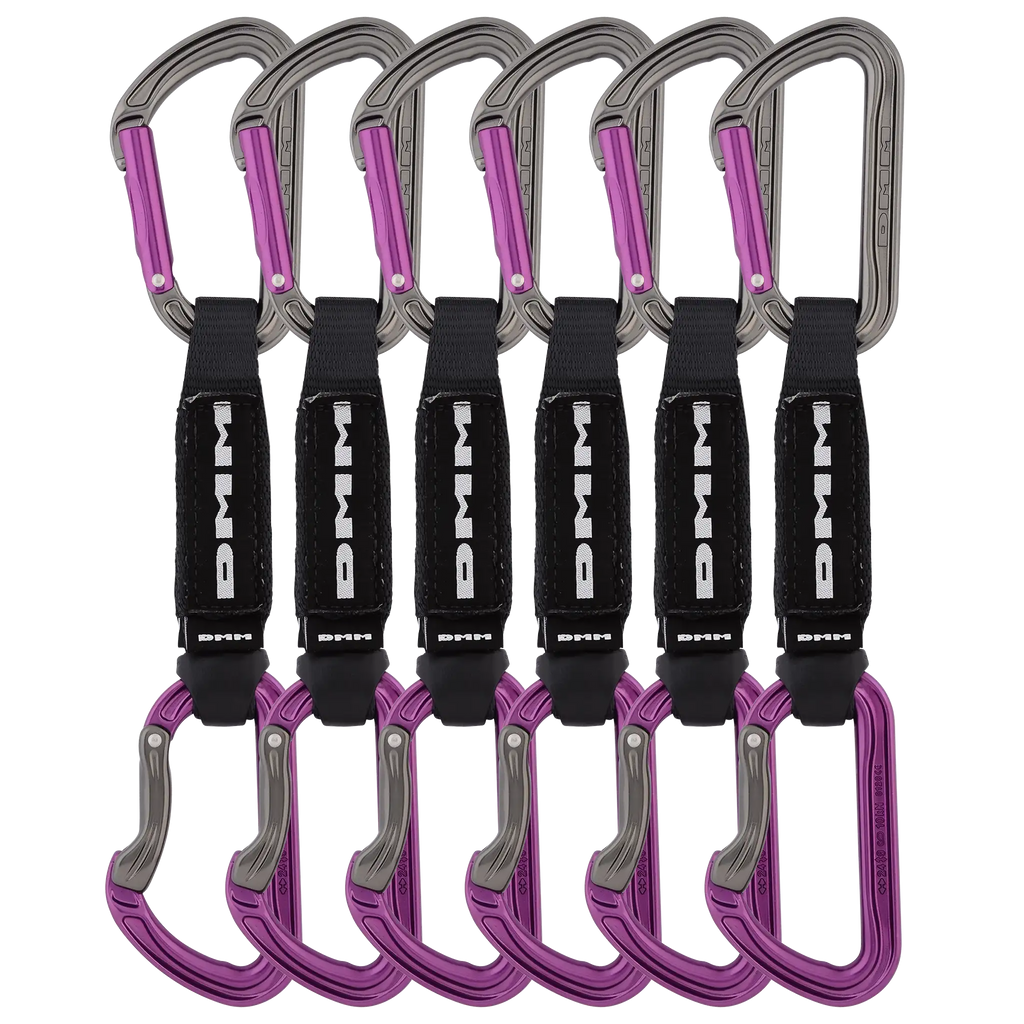 bent gate sport climbing quickdraw