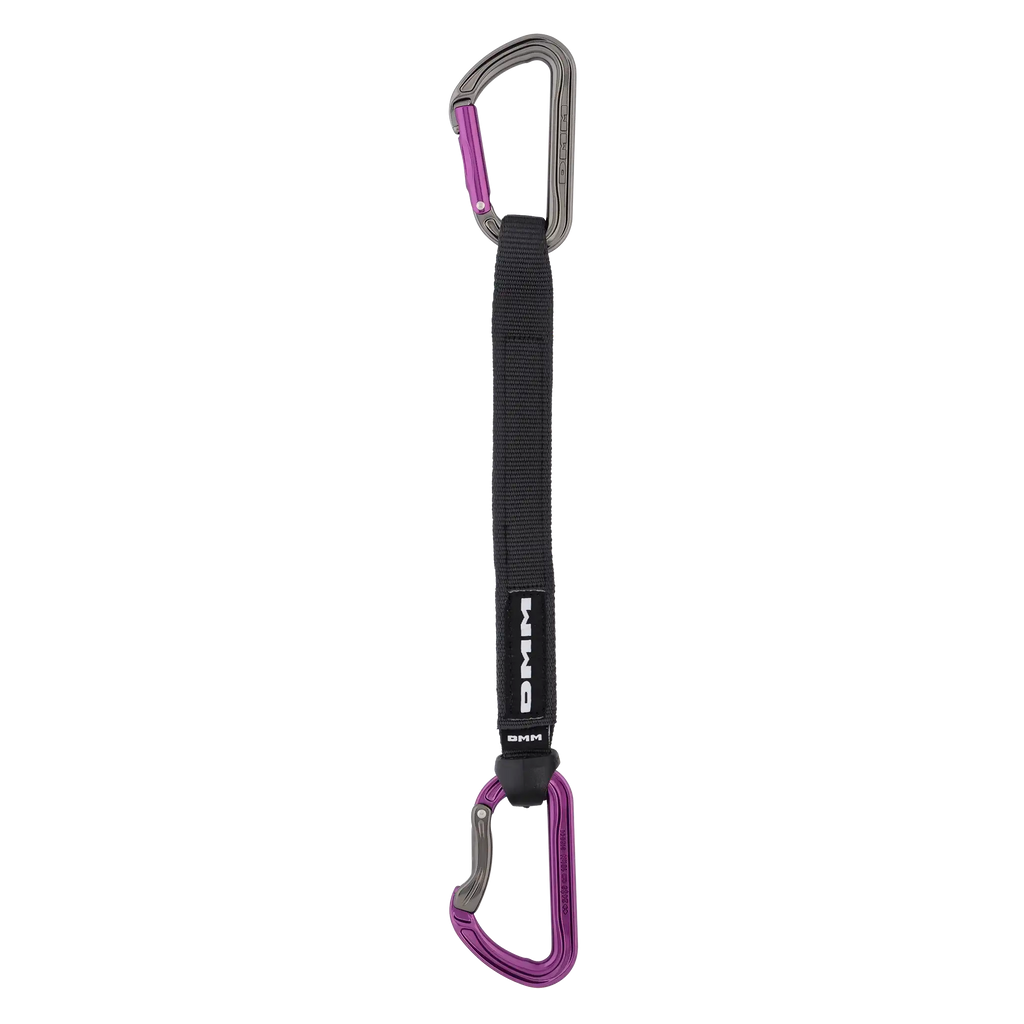 bent gate sport climbing quickdraw