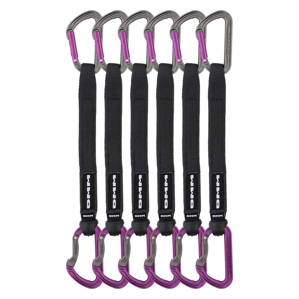 bent gate sport climbing quickdraw