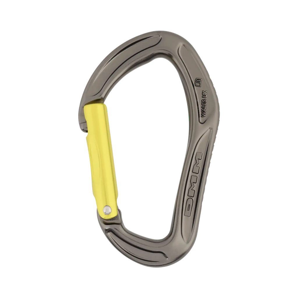 straight gate sport snapgate carabiner lime