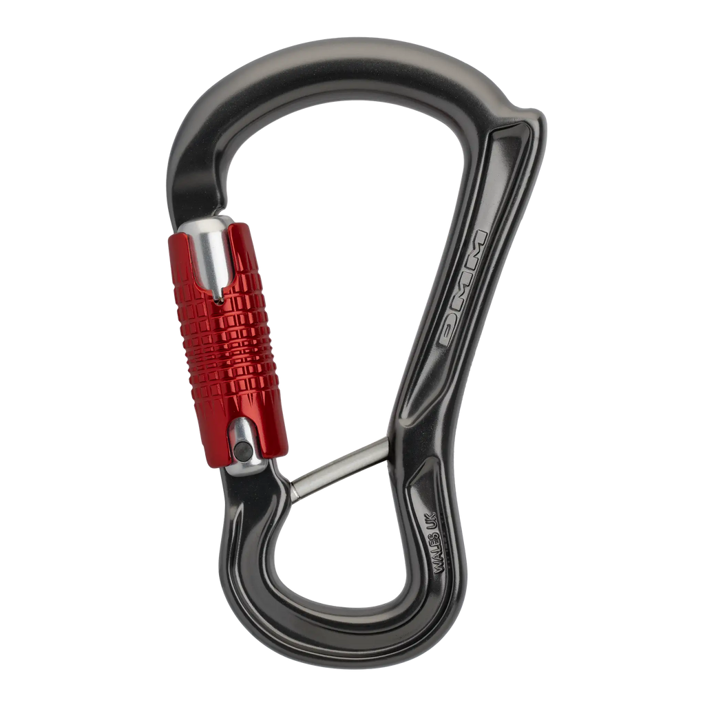 anti cross loading carabiner captive bar