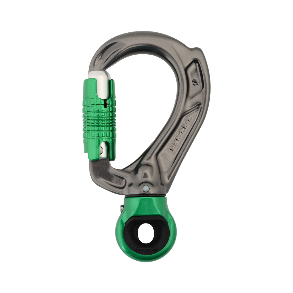 compact termination connector swivel