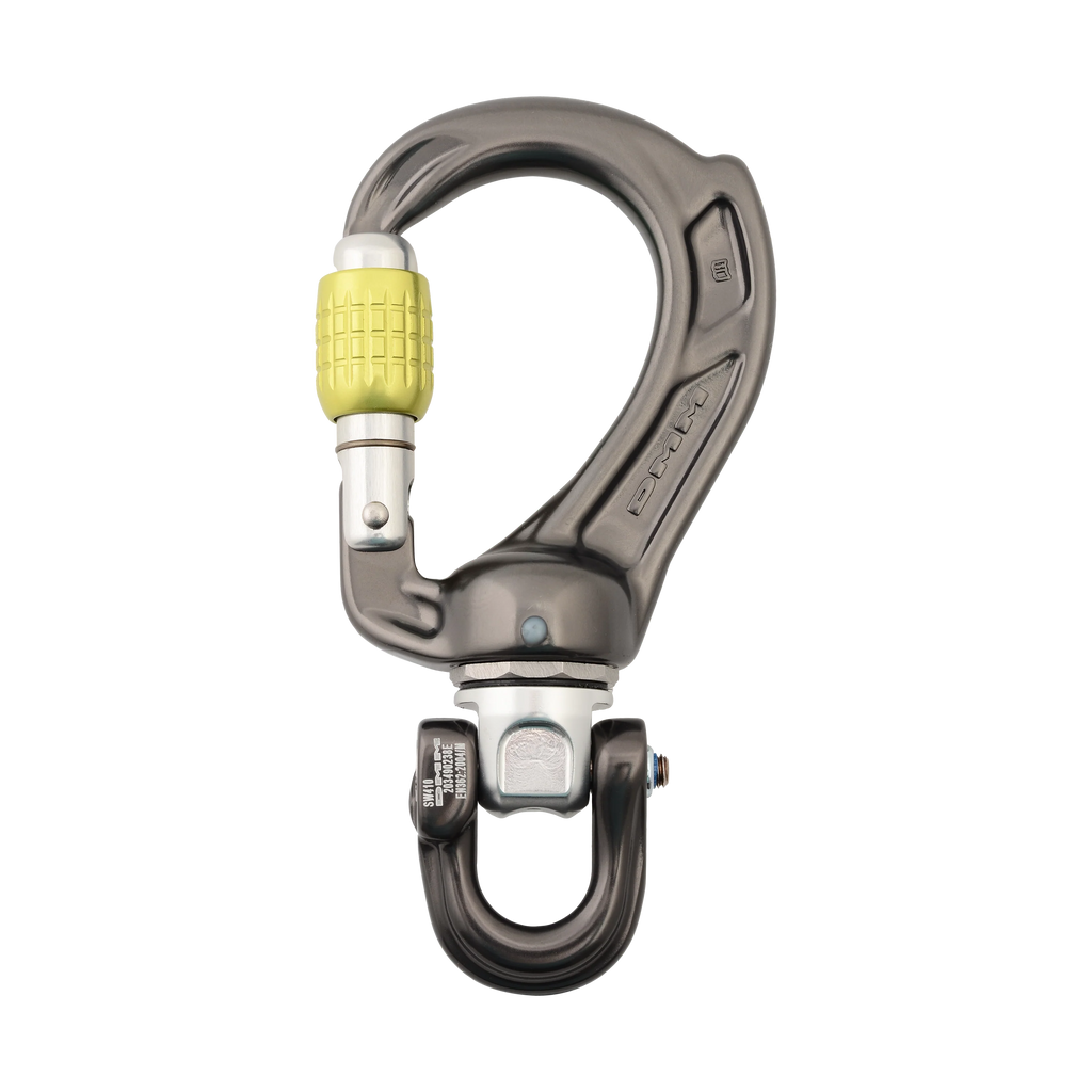 compact termination connector swivel shackle