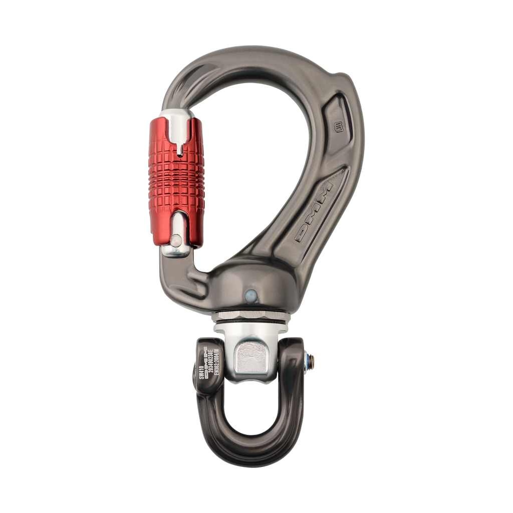 compact termination connector swivel shackle