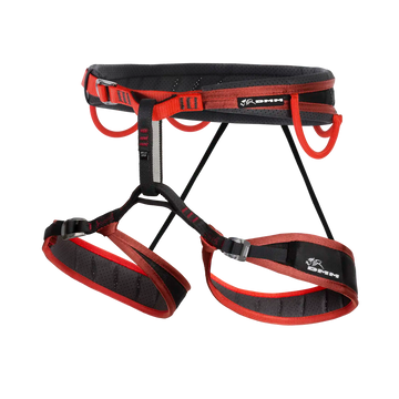 climbing harness lightweight bright blue