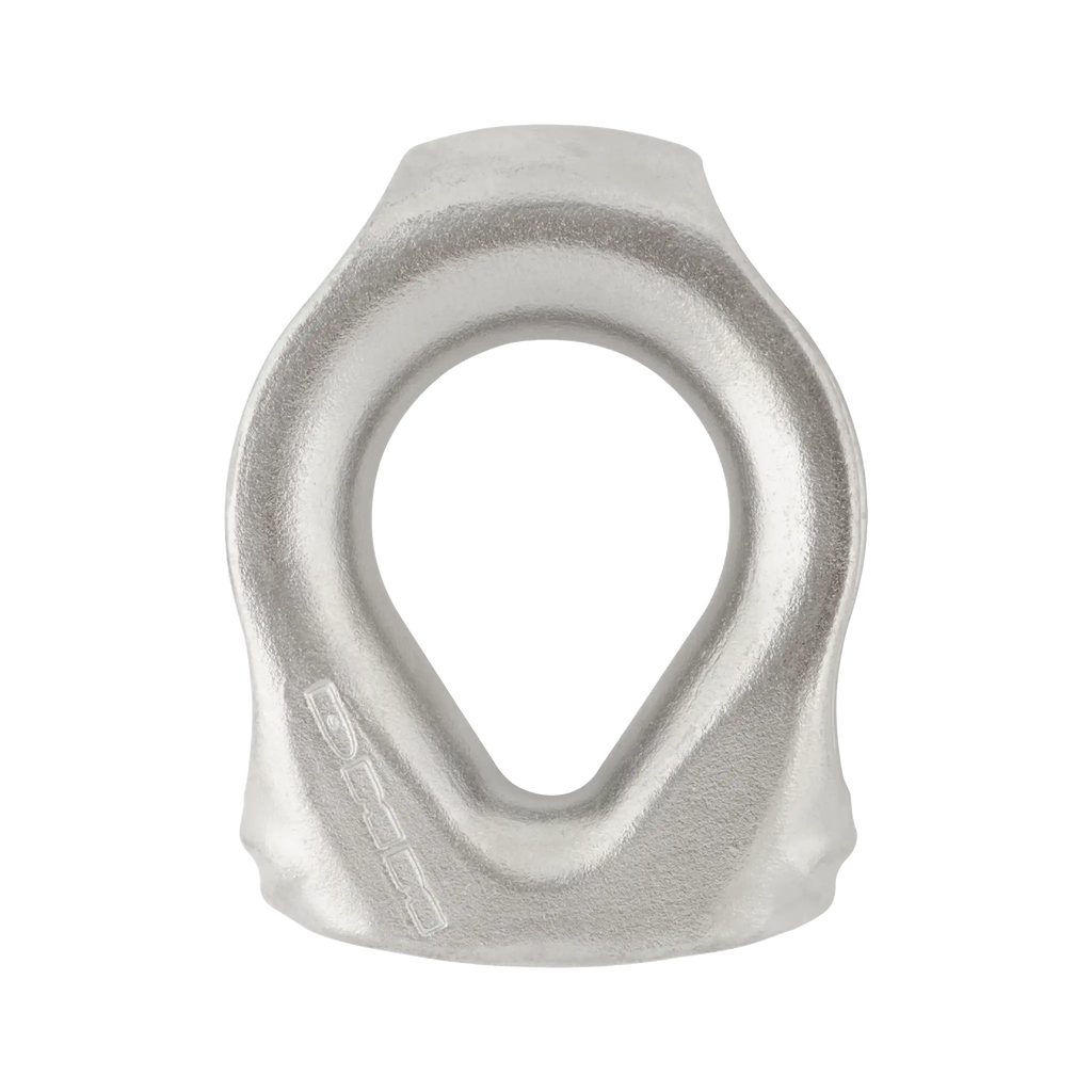 termination point reinforcement loop metal for lanyards and slings