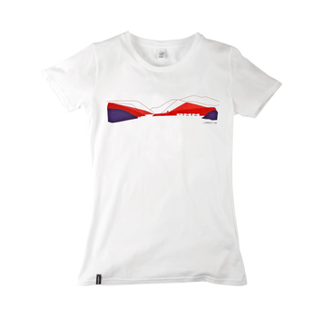 llanberis pass tee white
