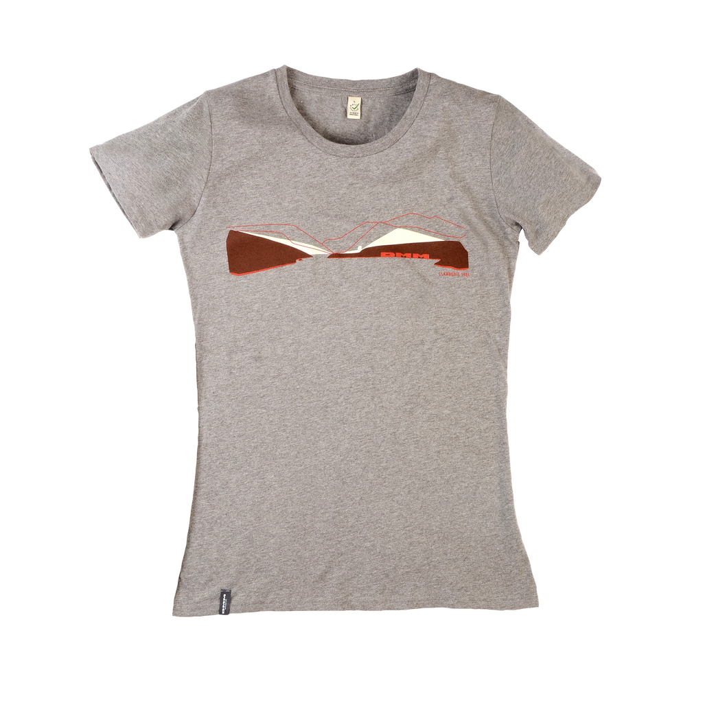 llanberis pass tee white